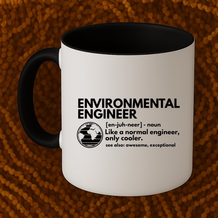 Environmental Engineer Definition Funny Engineering Coffee Mug