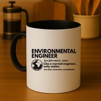 Environmental Engineer Definition Funny Engineering Coffee Mug