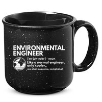 Environmental Engineer Definition Funny Engineering 15oz Campfire Ceramic Mug