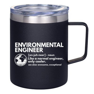 Environmental Engineer Definition Funny Engineering 12oz Stainless Steel Coffee Mug