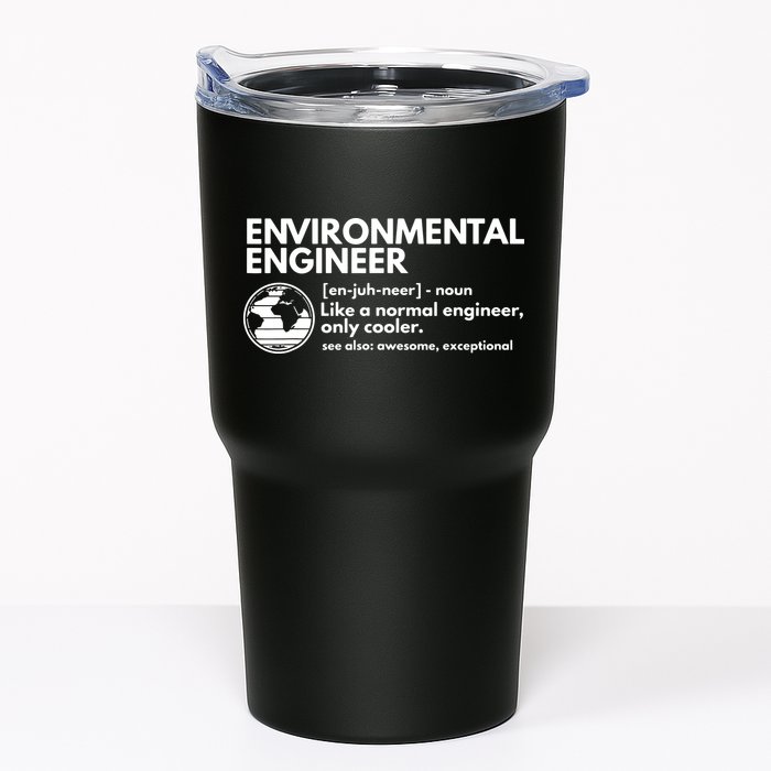 Environmental Engineer Definition Funny Engineering Tumbler