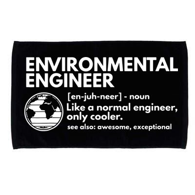 Environmental Engineer Definition Funny Engineering Microfiber Hand Towel