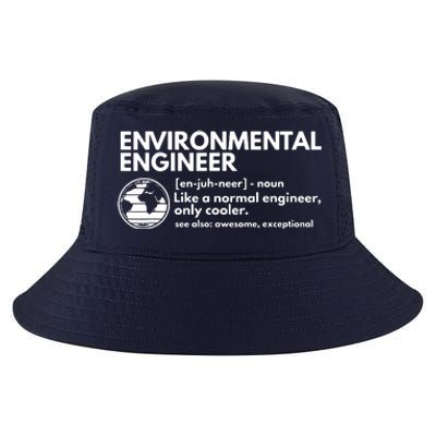 Environmental Engineer Definition Funny Engineering Cool Comfort Performance Bucket Hat