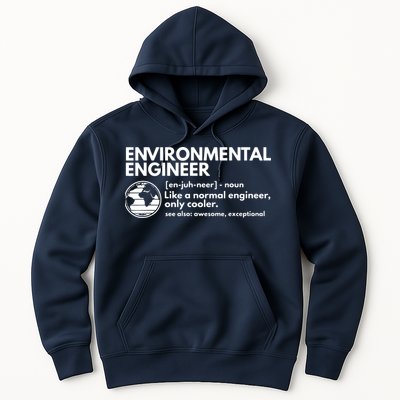 Environmental Engineer Definition Funny Engineering Hoodie