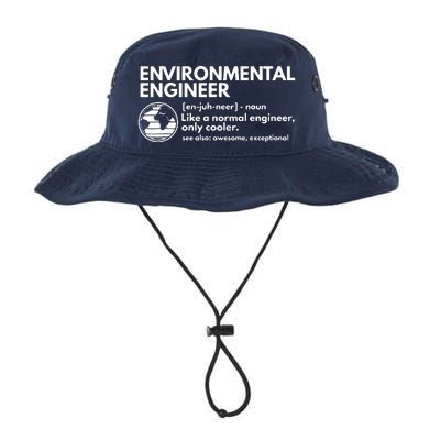 Environmental Engineer Definition Funny Engineering Legacy Cool Fit Booney Bucket Hat