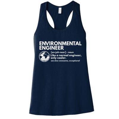 Environmental Engineer Definition Funny Engineering Womens Tank Top