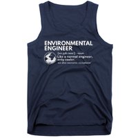 Environmental Engineer Definition Funny Engineering Tank Top