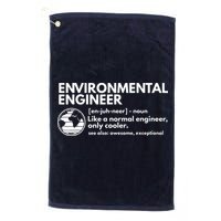 Environmental Engineer Definition Funny Engineering Golf Towel