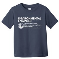 Environmental Engineer Definition Funny Engineering Toddler T-Shirt