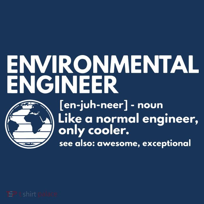 Environmental Engineer Definition Funny Engineering Kids T-Shirt