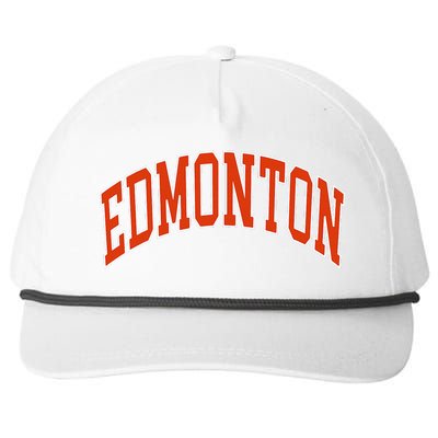 Edmonton Snapback Five-Panel Rope Hat