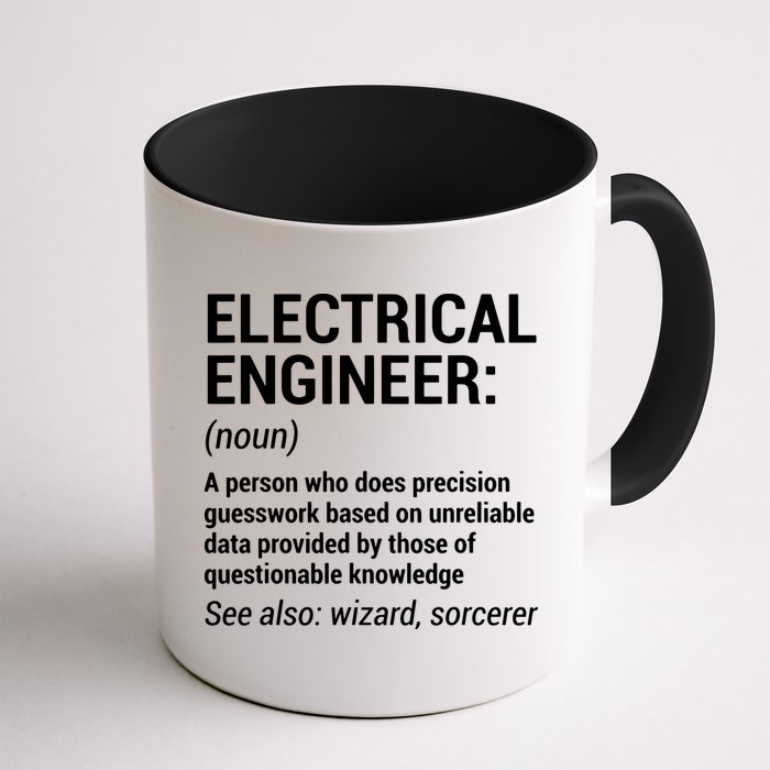 Electrical Engineer Definition Funny Engineering Mug