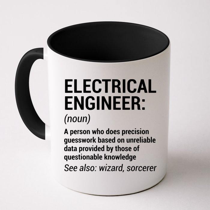 Electrical Engineer Definition Funny Engineering Mug