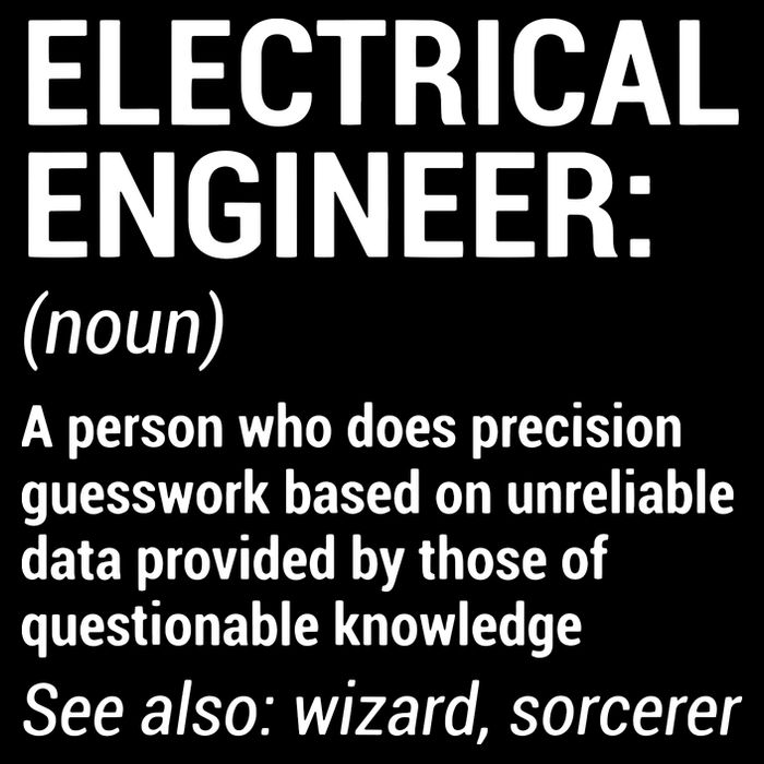 Electrical Engineer Definition Funny Engineering 16 in Basic Backpack