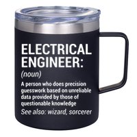 Electrical Engineer Definition Funny Engineering 12oz Stainless Steel Coffee Mug