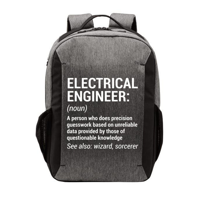 Electrical Engineer Definition Funny Engineering Vector Backpack