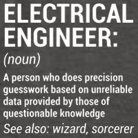 Electrical Engineer Definition Funny Engineering Vector Backpack