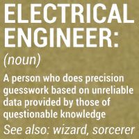 Electrical Engineer Definition Funny Engineering Garment-Dyed Women's Muscle Tee