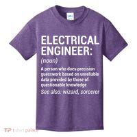 Electrical Engineer Definition Funny Engineering Kids T-Shirt