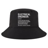 Electrical Engineer Definition Funny Engineering Cool Comfort Performance Bucket Hat