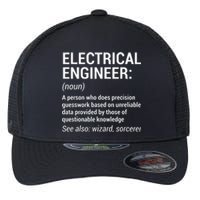 Electrical Engineer Definition Funny Engineering Flexfit Unipanel Trucker Cap