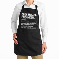 Electrical Engineer Definition Funny Engineering Apron