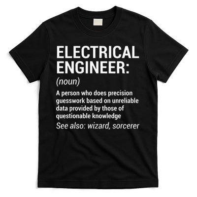 Electrical Engineer Definition Funny Engineering T-Shirt