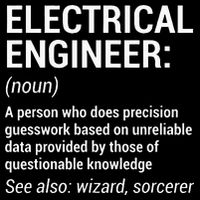 Electrical Engineer Definition Funny Engineering Bucket Hat