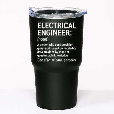 Electrical Engineer Definition Funny Engineering Tumbler