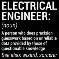Electrical Engineer Definition Funny Engineering Premium T-Shirt