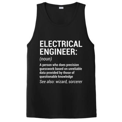 Electrical Engineer Definition Funny Engineering PosiCharge Competitor Tank
