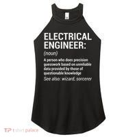 Electrical Engineer Definition Funny Engineering Women's Perfect Tri Rocker Tank