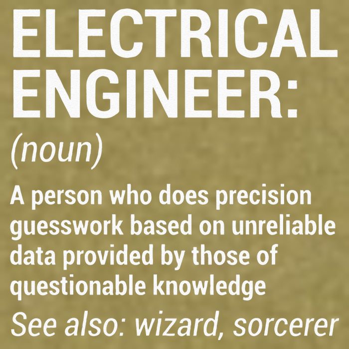 Electrical Engineer Definition Funny Engineering Garment-Dyed Women's Muscle Tee