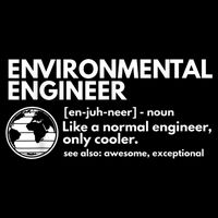 Environmental Engineer Definition Funny Engineering Cooling Performance Long Sleeve Crew