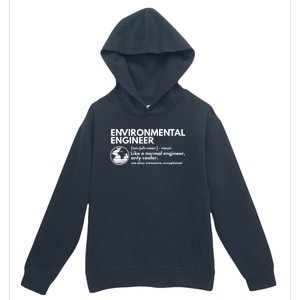 Environmental Engineer Definition Funny Engineering Urban Pullover Hoodie