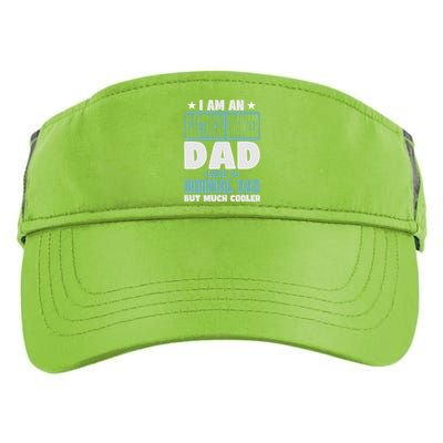 Electrical Engineer Dad Cooler Than Normal Funny Gift Adult Drive Performance Visor