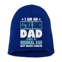 Electrical Engineer Dad Cooler Than Normal Funny Gift Short Acrylic Beanie