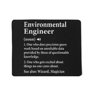 Environmental Engineer Definition Funny Engineer Graduation Mousepad