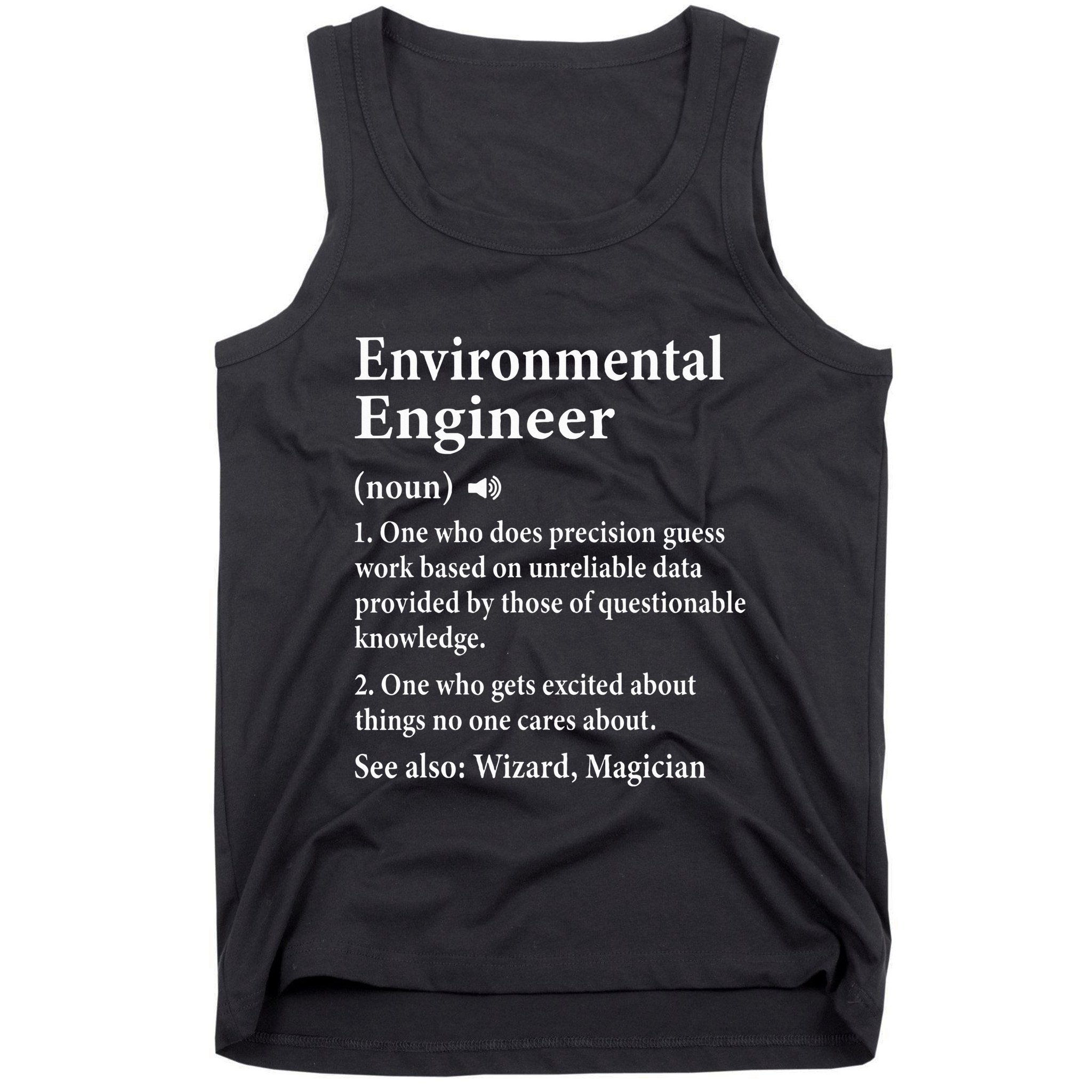 Environmental Engineer Definition Funny Engineer Graduation Tank Top
