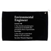Environmental Engineer Definition Funny Engineer Graduation Grommeted Golf Towel