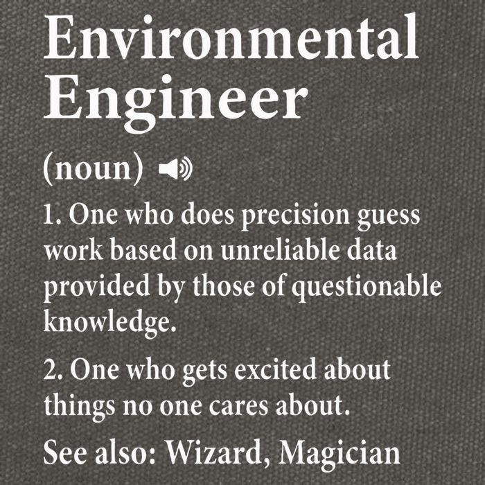 Environmental Engineer Definition Funny Engineer Graduation Cotton Canvas Backpack