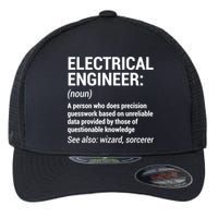 Electrical Engineer Definition Tshirt Funny Engineering Tee Flexfit Unipanel Trucker Cap