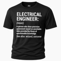 Electrical Engineer Definition Tshirt Funny Engineering Tee Performance Shirt