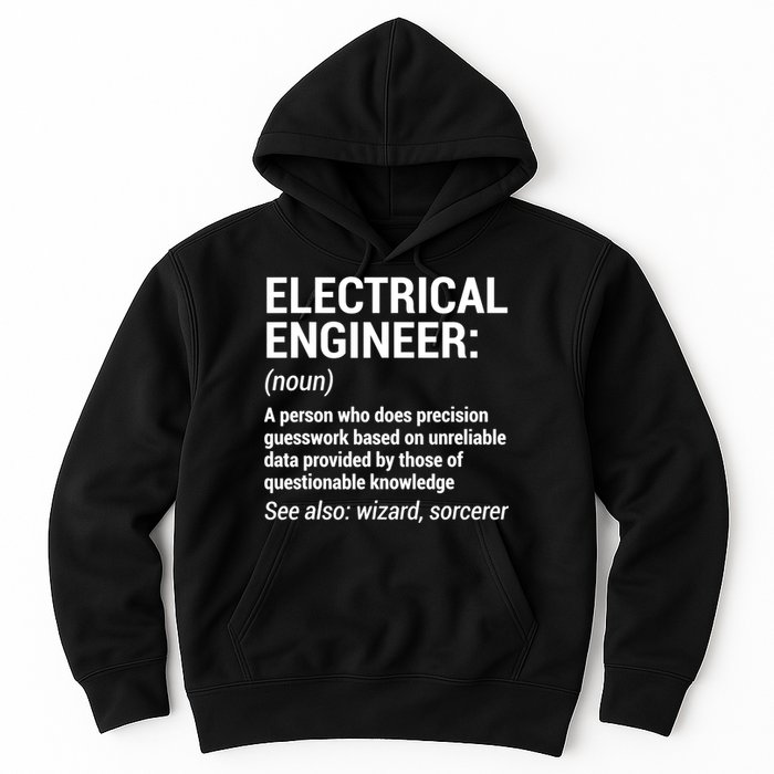 Electrical Engineer Definition Tshirt Funny Engineering Tee Hoodie
