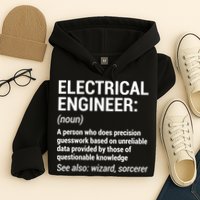 Electrical Engineer Definition Tshirt Funny Engineering Tee Hoodie