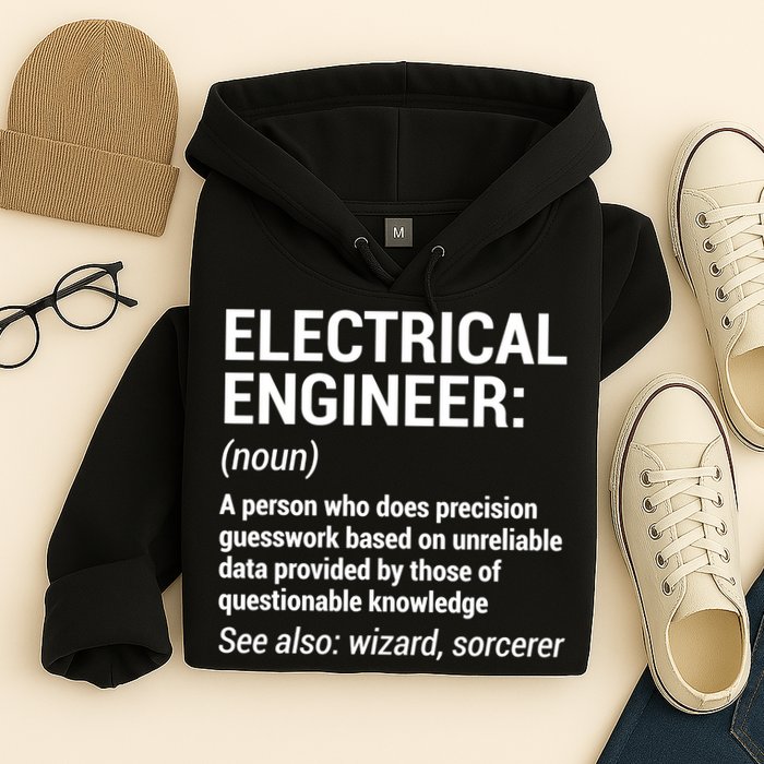 Electrical Engineer Definition Tshirt Funny Engineering Tee Hoodie