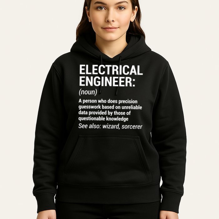 Electrical Engineer Definition Tshirt Funny Engineering Tee Hoodie