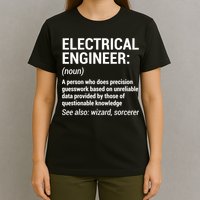 Electrical Engineer Definition Tshirt Funny Engineering Tee T-Shirt