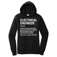 Electrical Engineer Definition Tshirt Funny Engineering Tee Women's Pullover Hoodie