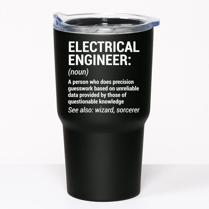 Electrical Engineer Definition Tshirt Funny Engineering Tee Tumbler